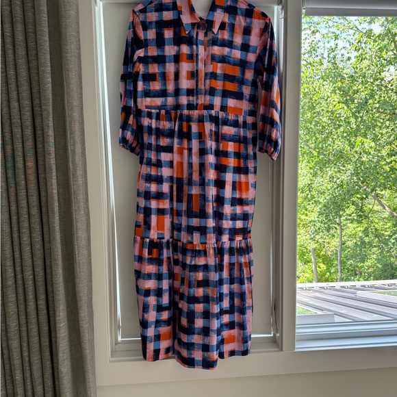 Like New Maeve Bettina Tiered Shirt Dress from Anthropologie - Picture 5 of 5